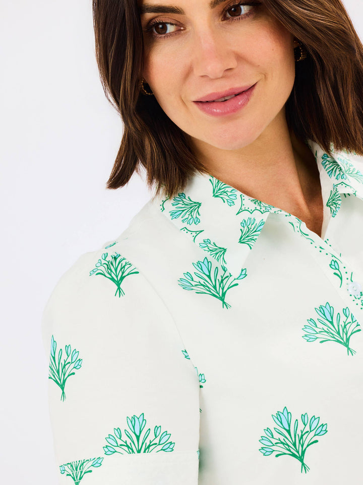 Mary Square Jema Dress | Bell Blooms Blue
