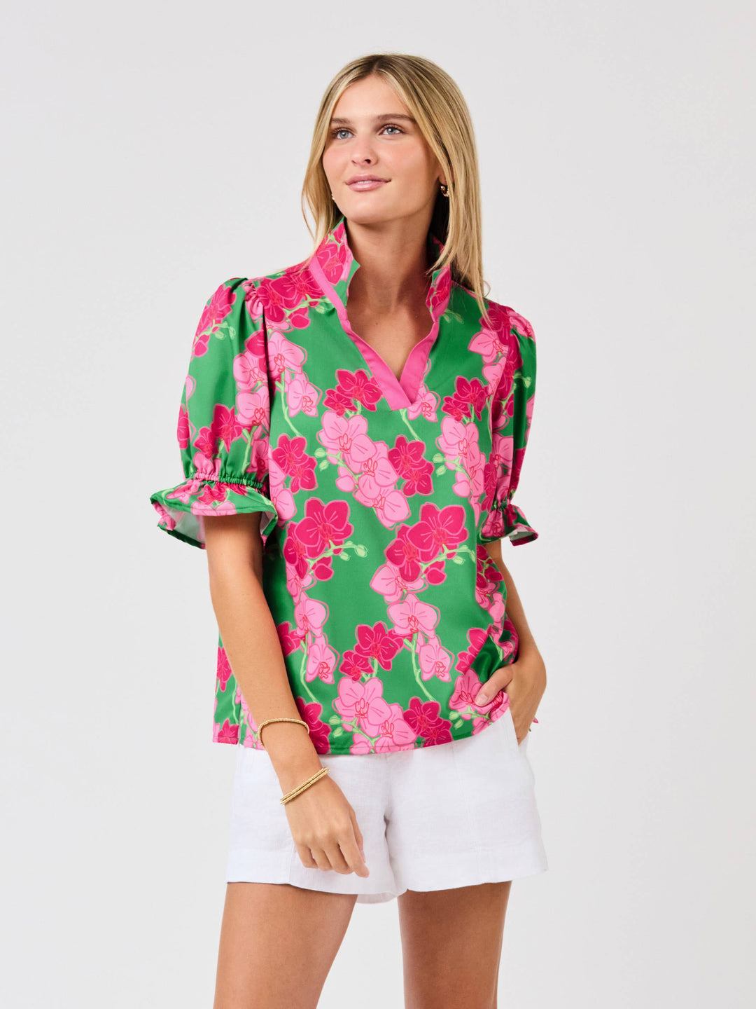 Mary Square Jessica Top | Orchid Reverie Pink