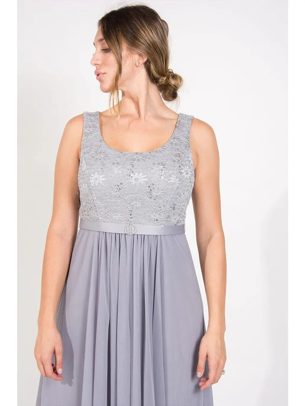 Long Mother Of Bride Formal Dress