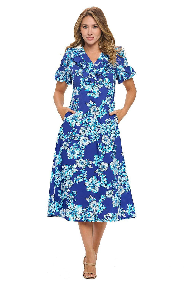 Aryeh Susie Ruffle Empire Waist Dress