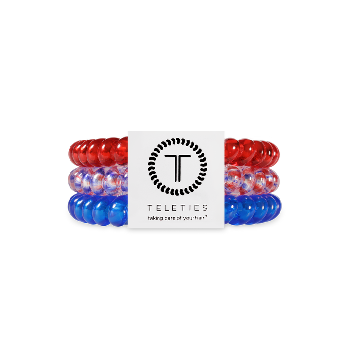 Teleties Patriot Pop Small Hair Ties