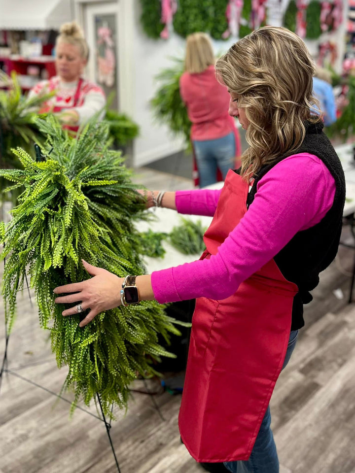 Beaded Grass Wreath Making Class - Saturday, January 24th
