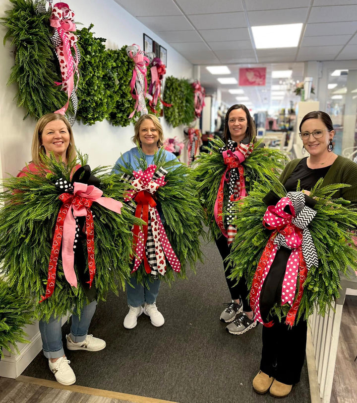 Beaded Grass Wreath Making Class - Saturday, January 24th