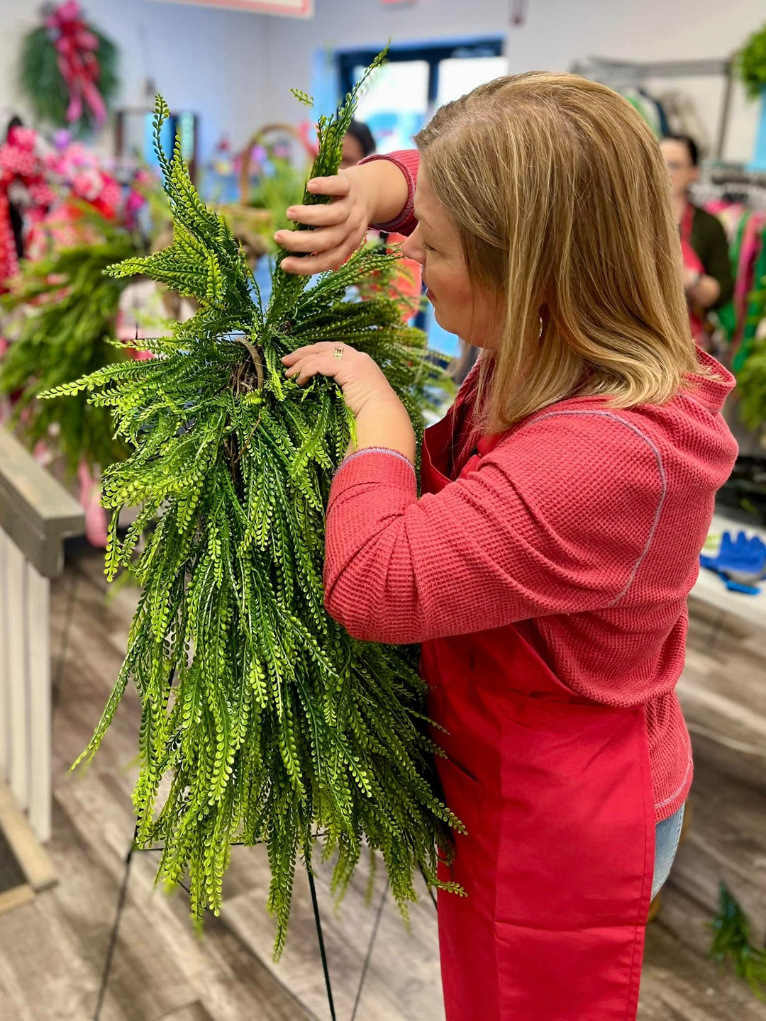 Beaded Grass Wreath Making Class - Saturday, January 24th