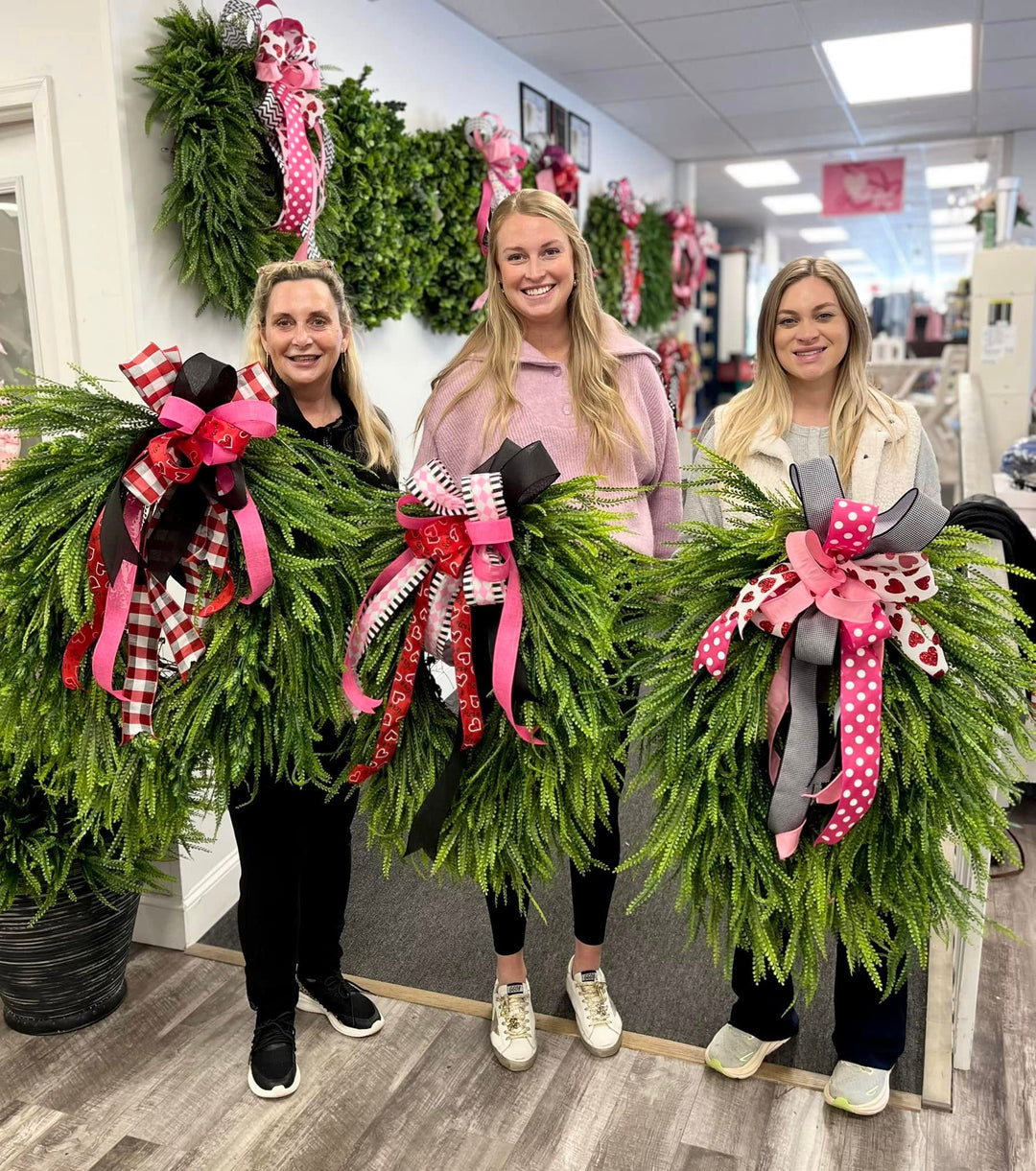 Beaded Grass Wreath Making Class - Saturday, January 24th