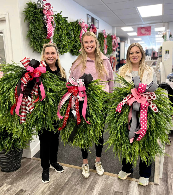 Beaded Grass Wreath Making Class - Saturday, January 24th