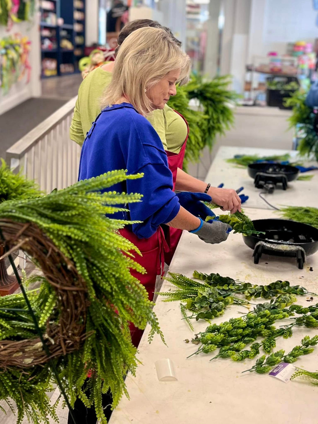 Beaded Grass Wreath Making Class - Saturday, January 24th