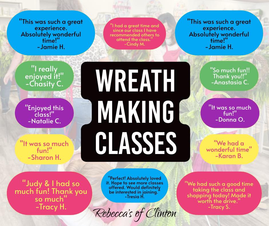 Beaded Grass Wreath Making Class - Saturday, January 24th