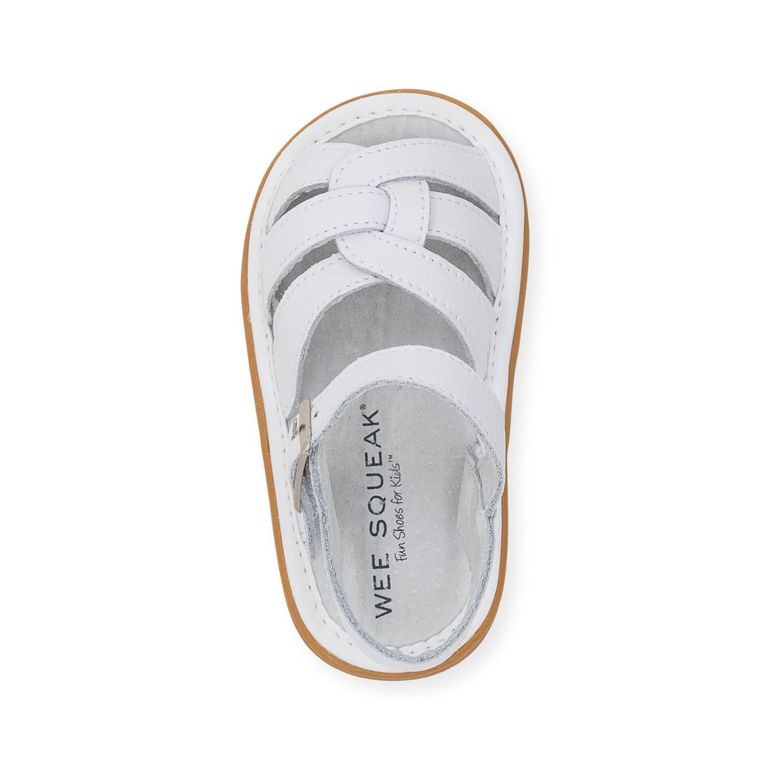 Wee Squeak Emma White Sandal
