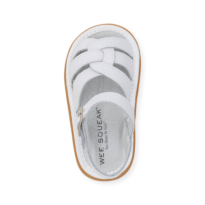 Wee Squeak Emma White Sandal