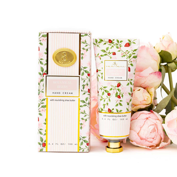 8 Oak Lane Botanical Berry 100ml Boxed Hand Cream