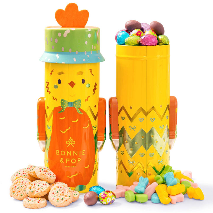 Chick Easter Treats Gift Tin