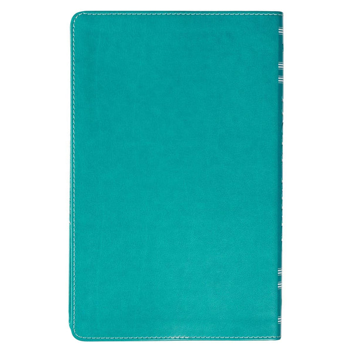 KJV Bible Gift Edition Faux Leather, Teal