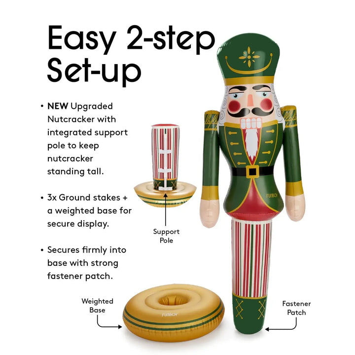 Classic Inflatable Nutcracker - 3.5 ft