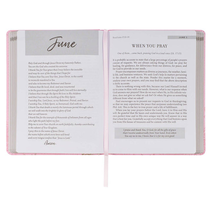 Devotional New Beginnings Pink Flexcover