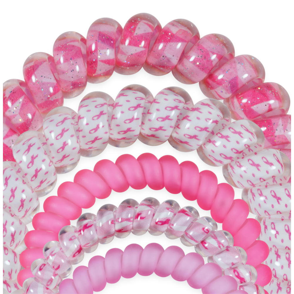Teleties Breast Cancer Awareness | Mix Pack | Hair Ties
