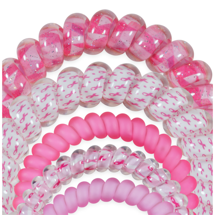 Teleties Breast Cancer Awareness | Mix Pack | Hair Ties