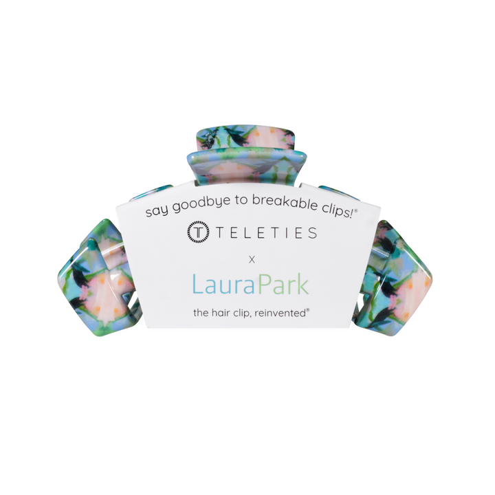 Teleties x Laura Park Classic Island House Medium Claw Clip