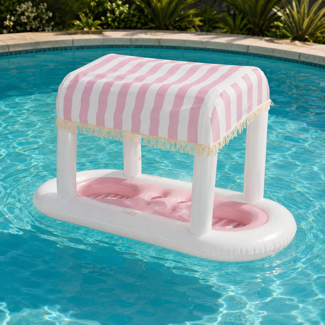 FUNBOY Pink Floating Cabana Bar