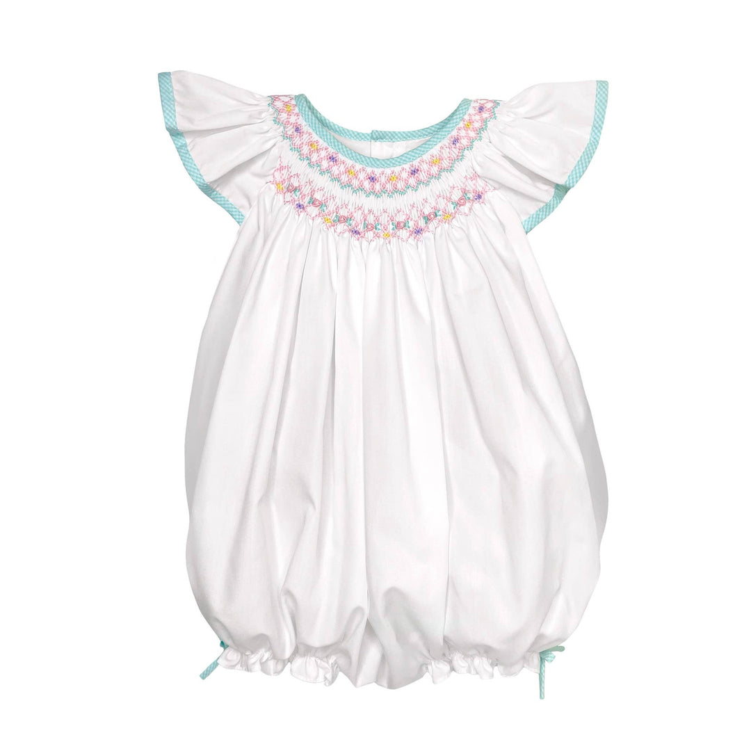Angel Wing Bubble with Hand Bishop Smocking