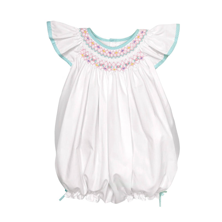 Angel Wing Bubble with Hand Bishop Smocking