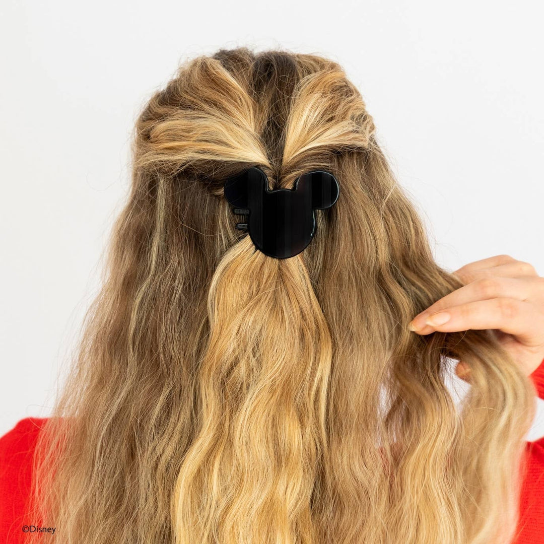 Teleties Disney: Mickey Mouse Shaped | Tiny |  Flat Hair Clip