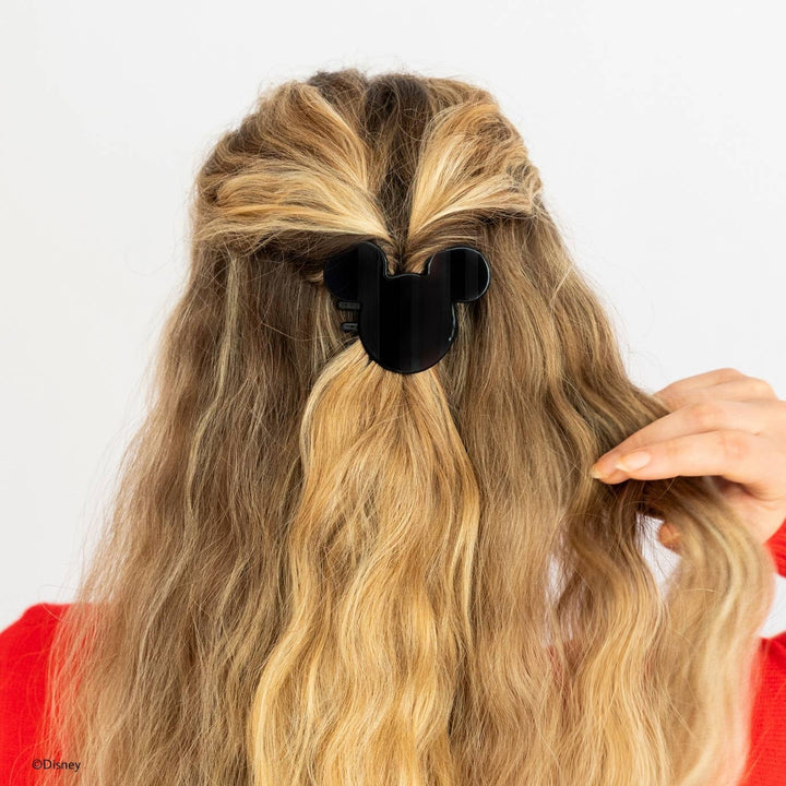 Teleties Disney: Mickey Mouse Shaped | Tiny |  Flat Hair Clip