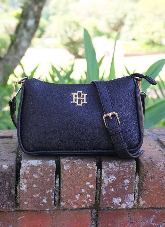Caroline Hill Joan Crossbody- Black