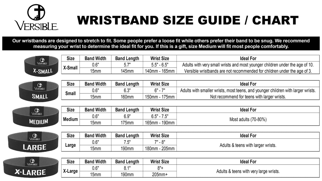 Tap To Pray® Wristband – Blue Belle
