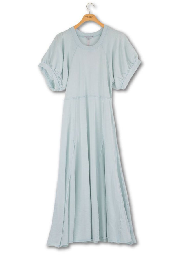 Simply Southern Misty Blue Short Sleeve Maxi Dress