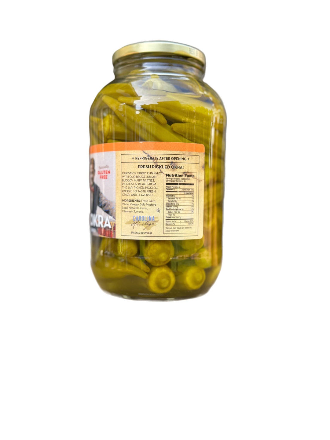 Sassy Okra™ - 64 oz Jar