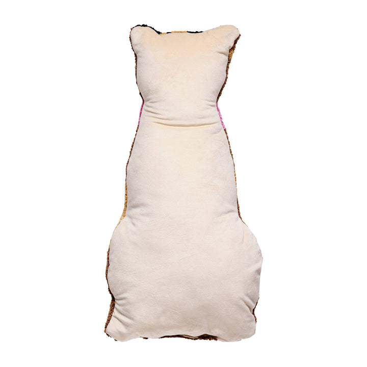 Peking Handicraft Shaped Leopard Hook Pillow