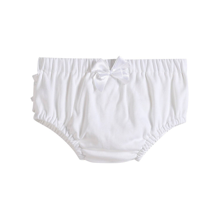 Lil Cactus White and Pink Baby Bloomers Knit 2 Pack Set