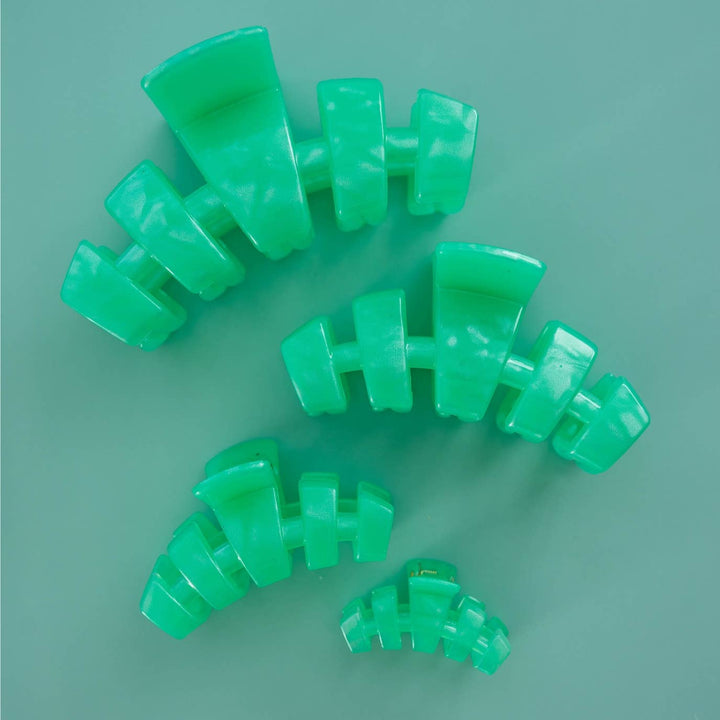 Teleties Classic Hair Clip | Large | Spring Splash