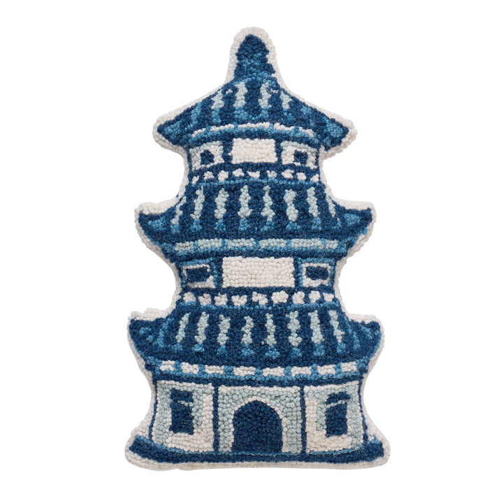 Peking Handicraft Shaped Pagoda Hook Pillow