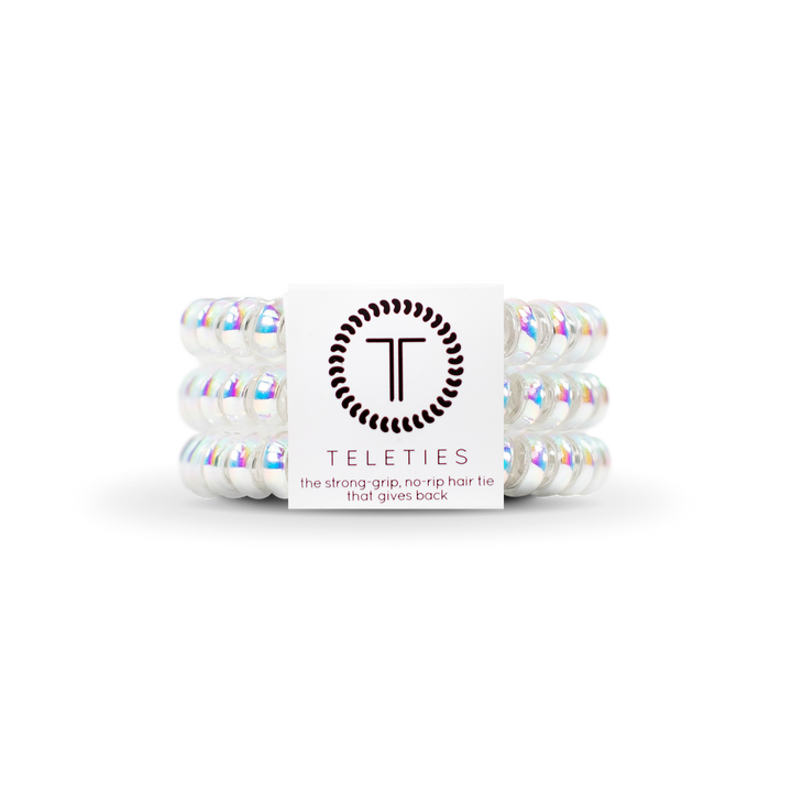 Teleties Spiral Hair Coils | Small | Peppermint Hair Ties