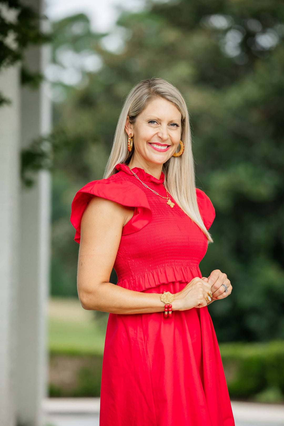 Hidden Truth Red Jade with Jerusalem Bracelet