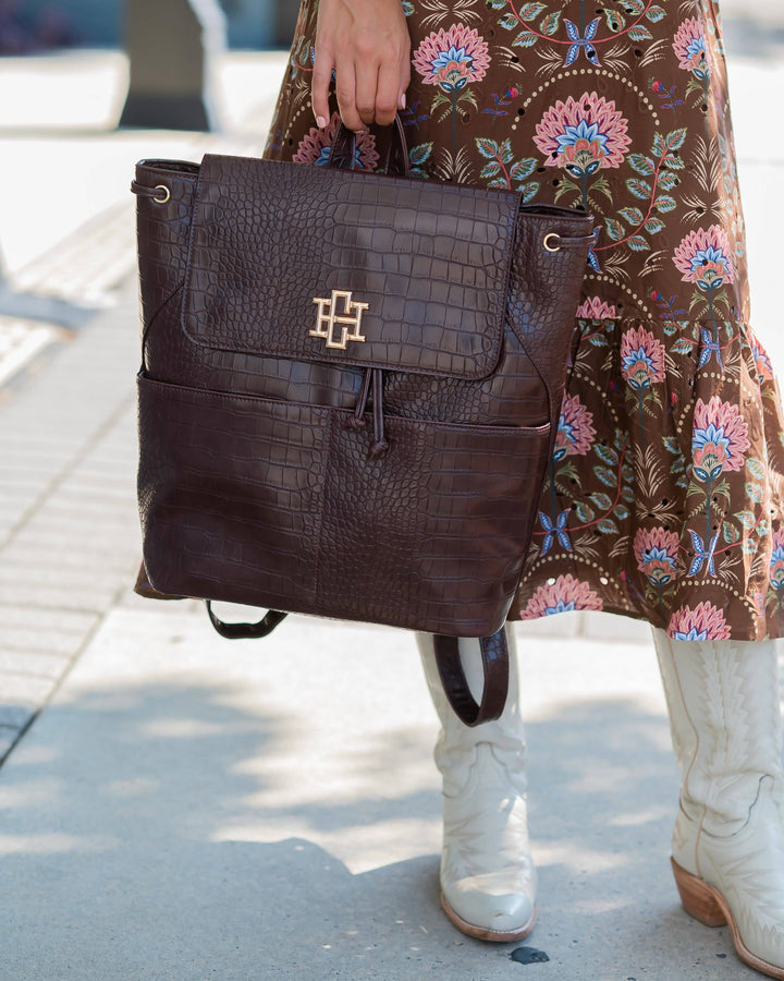Bennett Backpack Chocolate EC