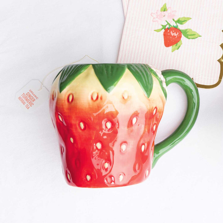 8 Oak Lane Strawberry Coffee Mug