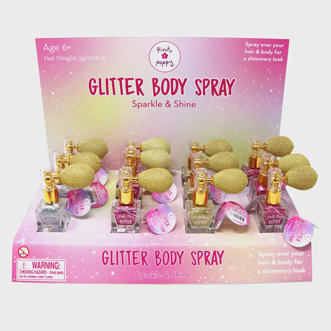 Pink Poppy Sparkle and Shine Glitter Spray 5ml