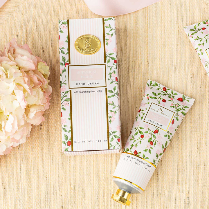 8 Oak Lane Botanical Berry 100ml Boxed Hand Cream