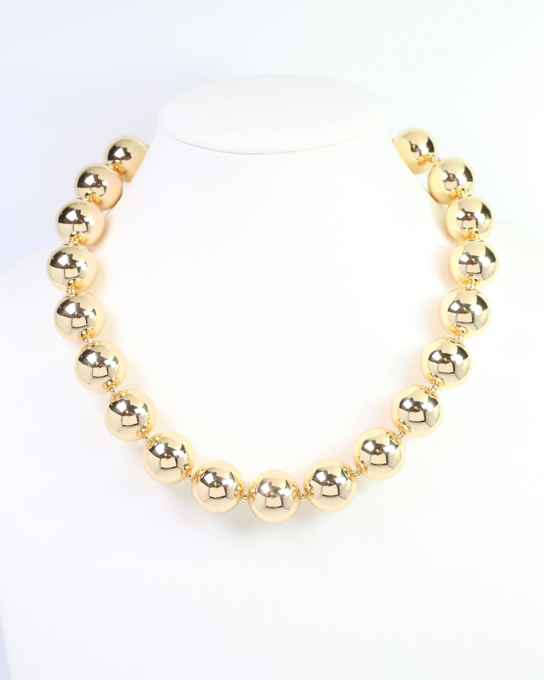 Collier Beaded Necklace WR Gold