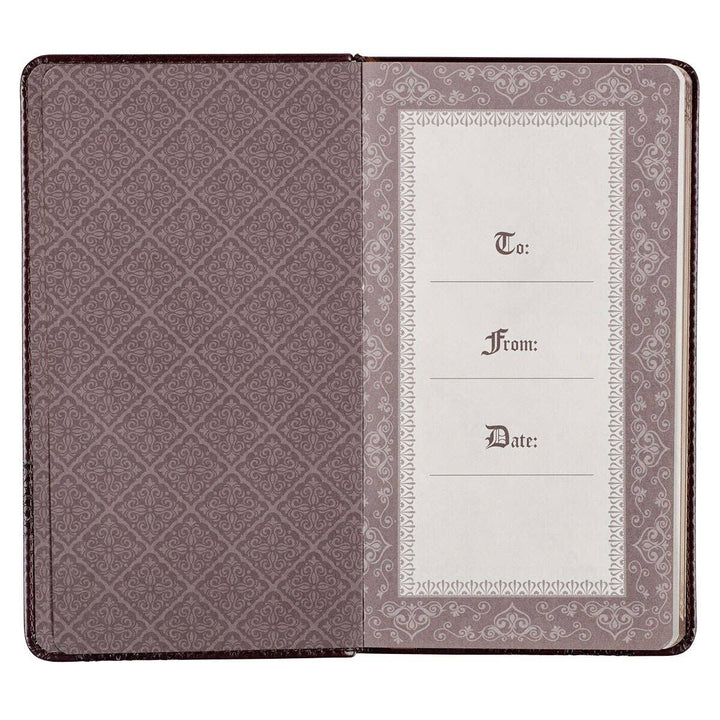 Christian Art Gift Book “Prayers From the KJV” Faux Leather