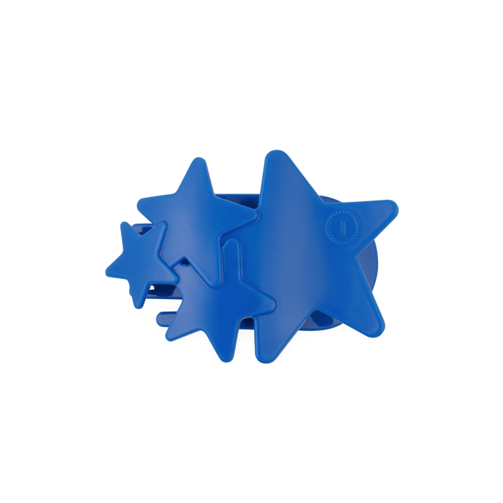 Teleties Flat Hair Clip | Medium | Blue Shooting Star
