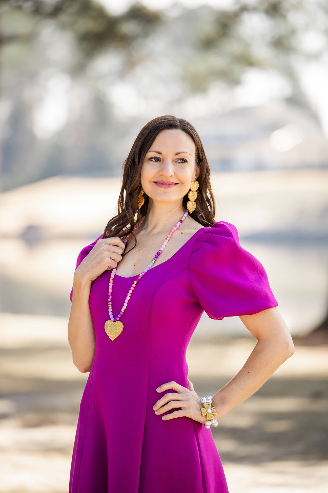 Trinity Heart Dangles