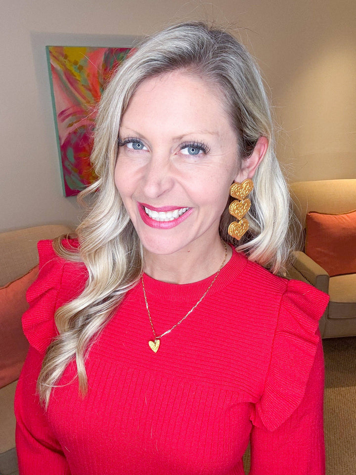 Trinity Heart Dangles