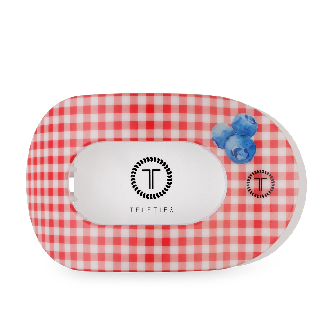 Teleties Flat Round Hair Clip | Large | Blueberry Farms