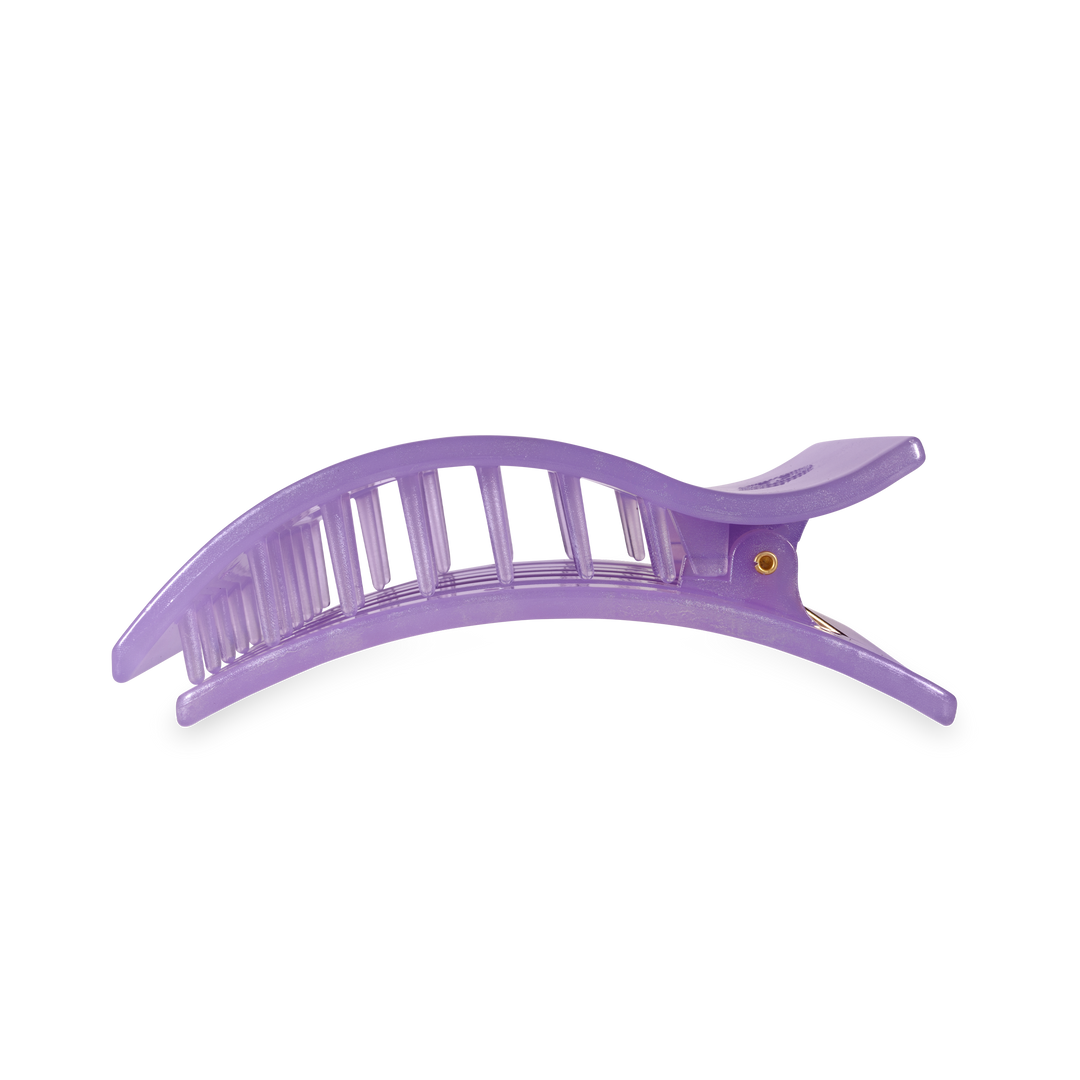Teleties Flat Rectangle Hair Clip | Large | Lavender Mist