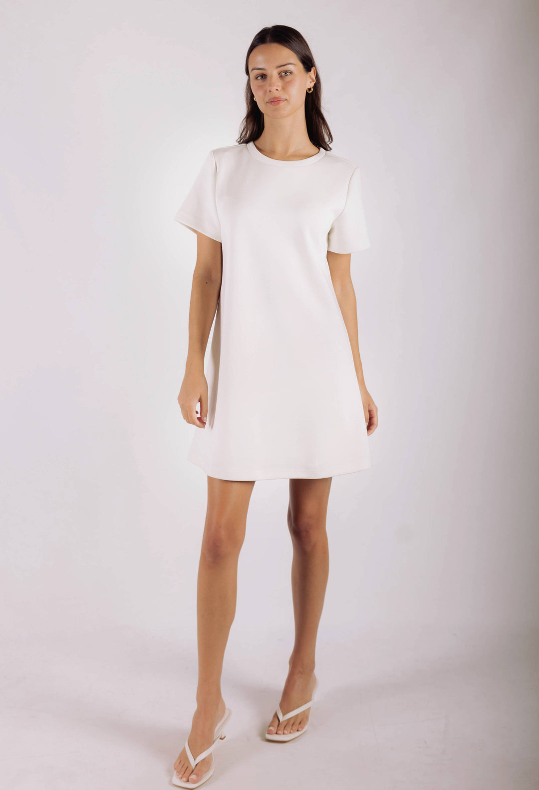 P. CILL Butter Modal Short Sleeve Dress