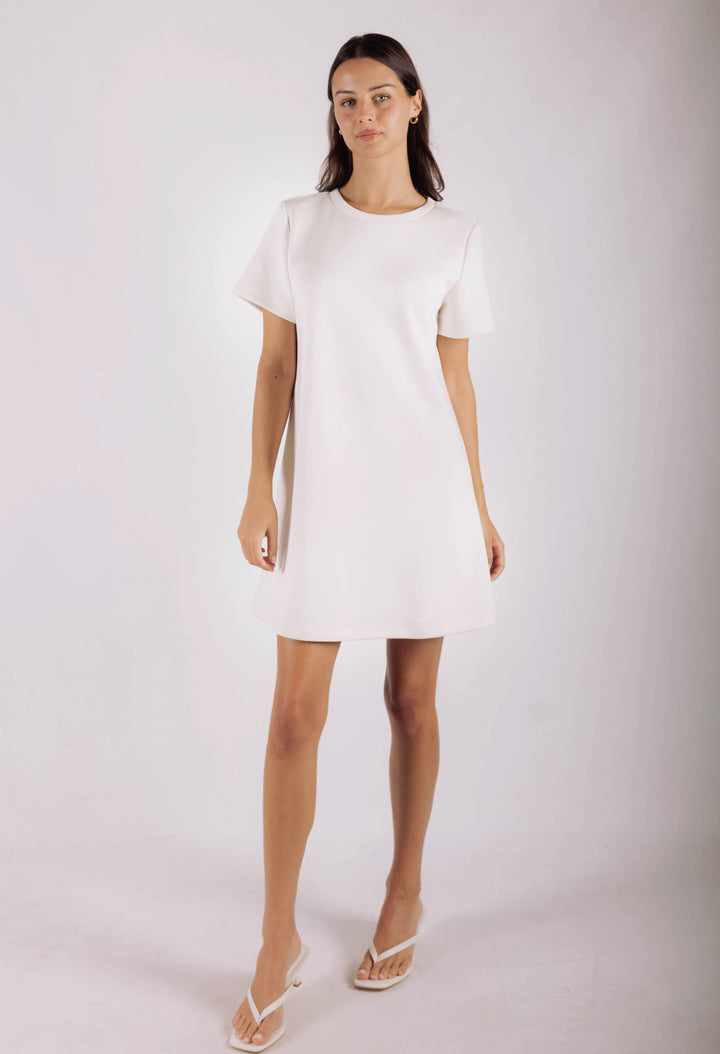 P. CILL Butter Modal Short Sleeve Dress
